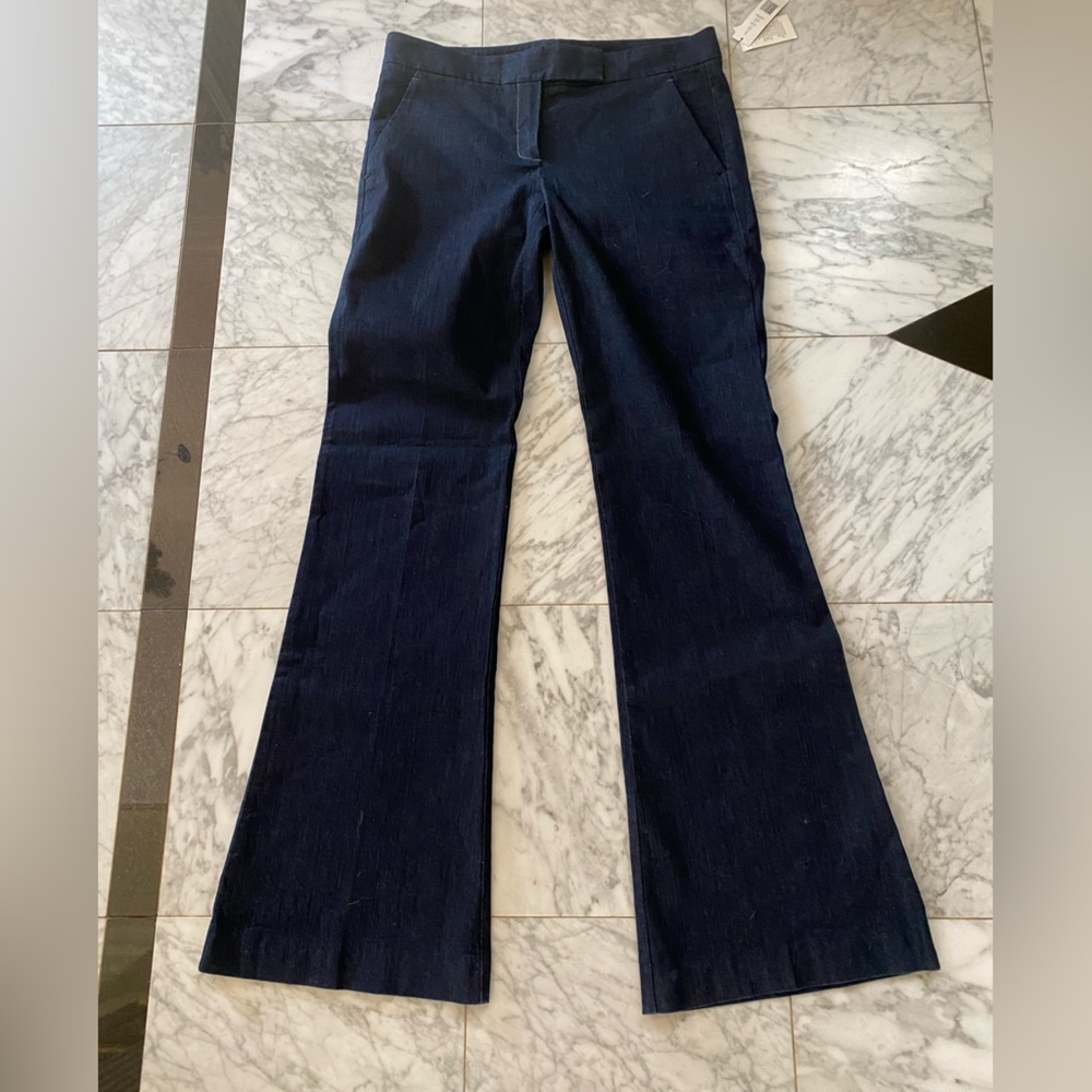 Theory Dark wash Jean Slacks. New with Tags